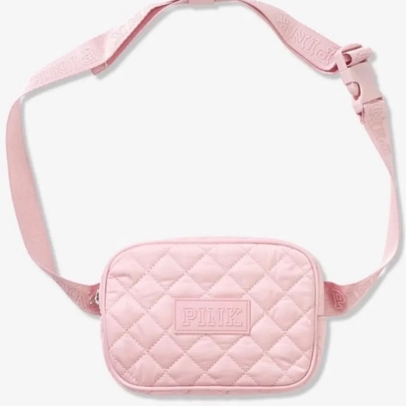 VS Pink | Soft Pink Adjustable Fanny Pack - Picture 2 of 3